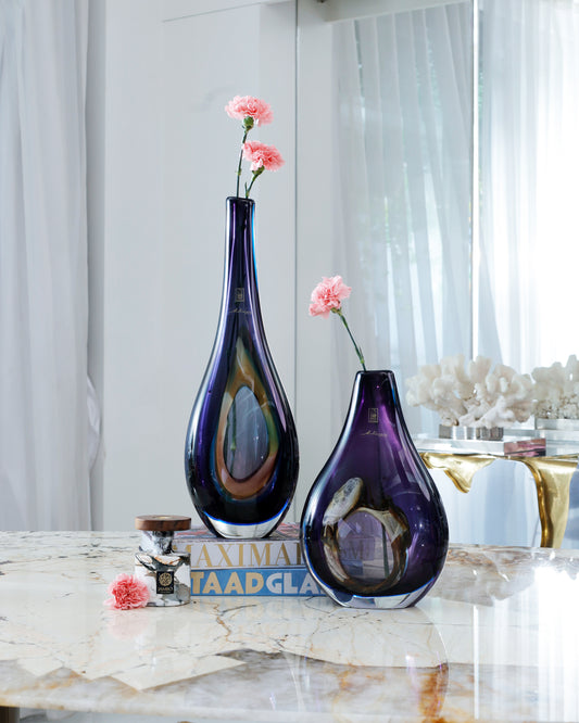 Opus Ocean Crystal Vase