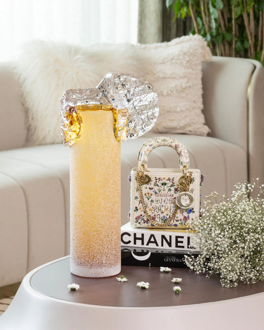 Amber Fog Wood Scarf - Maison SIA