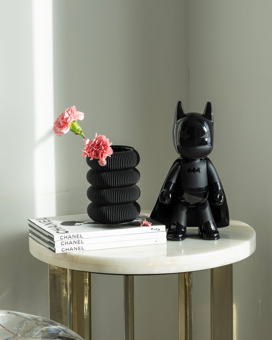 Beygl Vase in Charcoal 14 cm - Maison SIA
