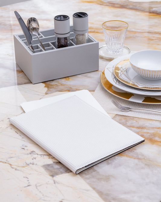 Bis Menu A4 in White - Maison SIA