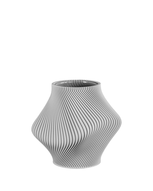 Bloz Vase in Cool grey (144g) - Maison SIA