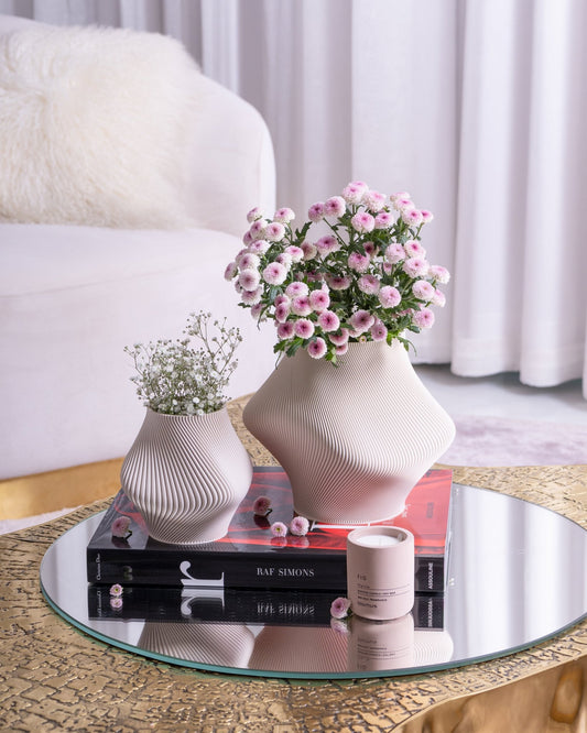 Bloz Vase in Lark beige (144g) - Maison SIA