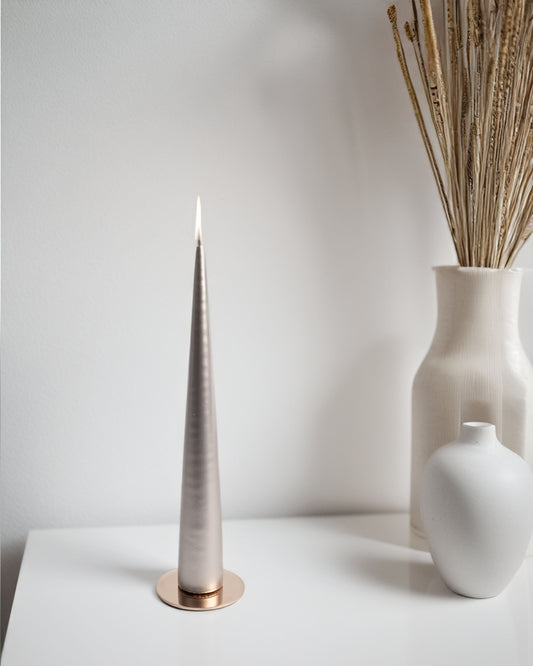 Candle plate small | Rose Gold | Shiny - Maison SIA