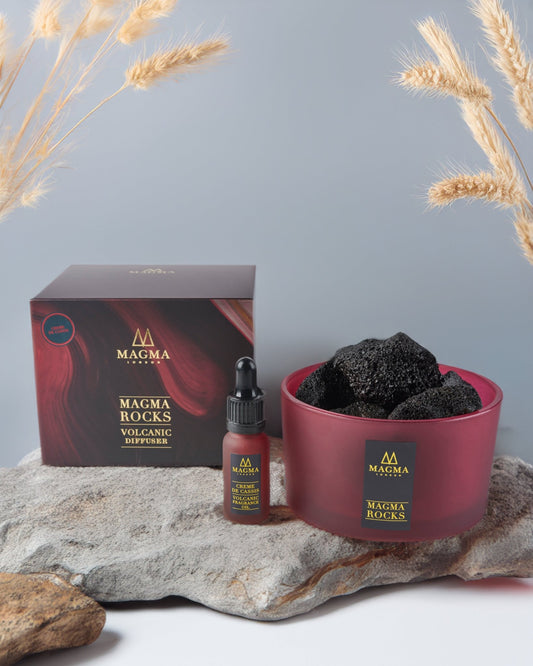 Creme de Cassis Volcanic Rock Diffuser - Maison SIA