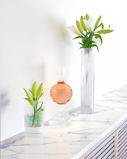 Crystal Holder in Peach - Maison SIA