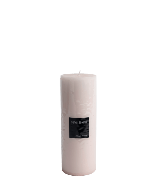 Rosewater Pillar Candle H20cm - Maison SIA