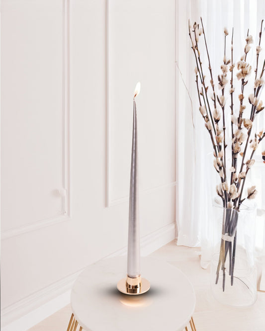 Taper Candle in Champagne 42cm - Maison SIA