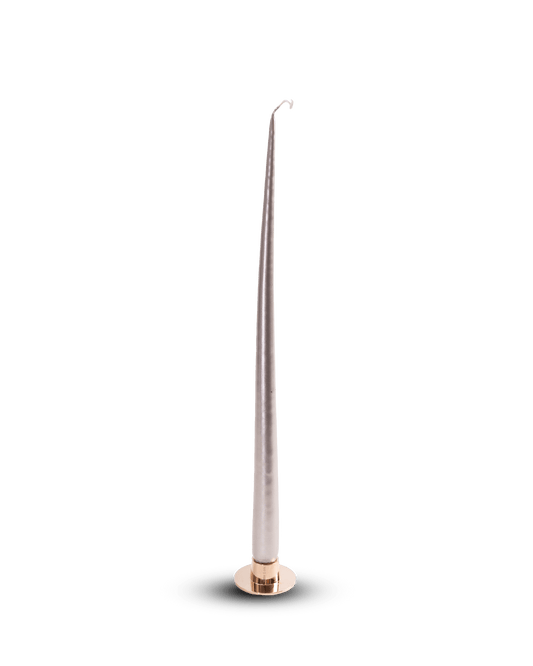 Taper Candle in Champagne Metallic - Maison SIA