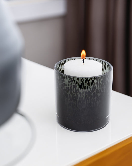 Vase - glass 9x9cm - Maison SIA