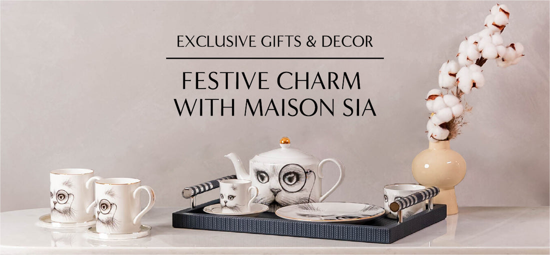 Christmas with Maison Sia: A Luxurious Celebration of Gifting, Candles and Festive Serveware