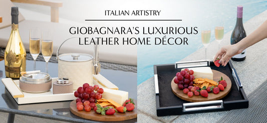 Bringing Italian Artistry to India: Giobagnara's Luxurious Leather Home Décor Collection at Maison Sia - Maison SIA