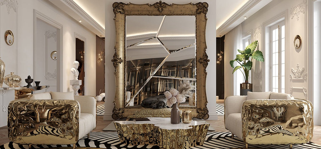 Fragmented Mirrors Are Replacing Perfect Reflections in Luxury Homes - Maison SIA