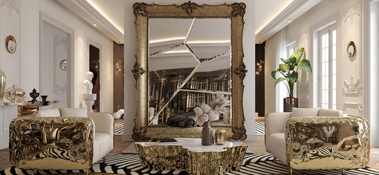 Fragmented Mirrors Are Replacing Perfect Reflections in Luxury Homes - Maison SIA