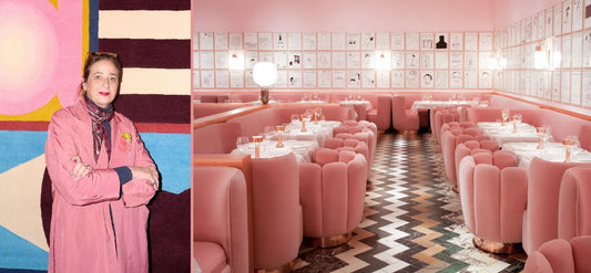 The Queen of Colour: India Mahdavi and the Rise of Millennial Pink - Maison SIA