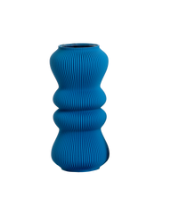 Bobe Vase in Mosaic Blue 30 cm