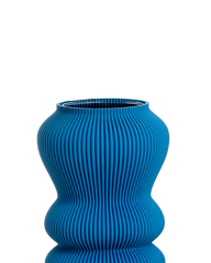 Bobe Vase in Mosaic Blue 30 cm