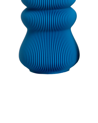 Bobe Vase in Mosaic Blue 30 cm