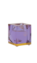 Ref- Ophelia T-light purple/yellow - Maison SIA