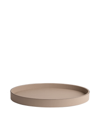 Gio- Polo Tray Oval Small Printed Calfskin - Maison SIA