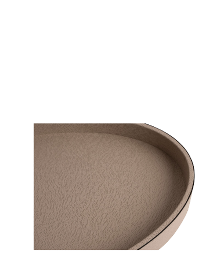 Gio- Polo Tray Oval Small Printed Calfskin - Maison SIA