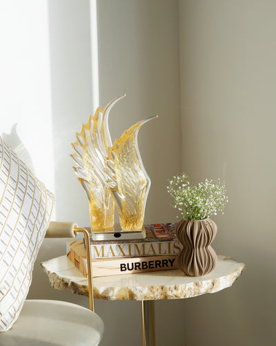 Wings in couple gold