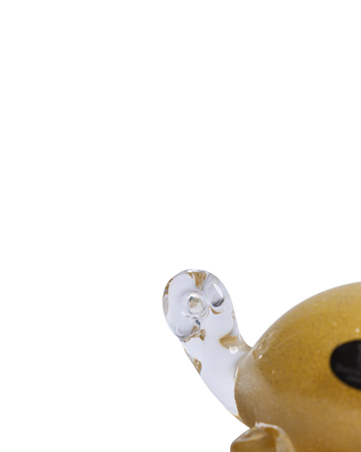 Tortoise mini yellow & silver