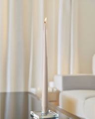 Taper Candle in Linen grey