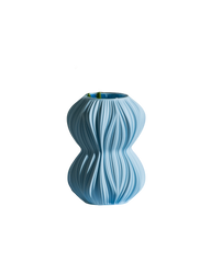 Fald Vase in Faded Denim 16 cm
