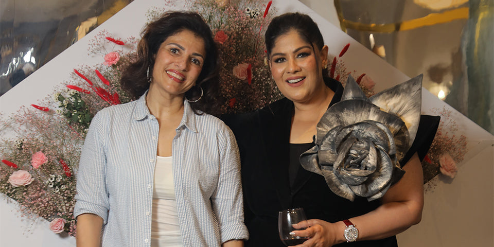 L-R: Sharmili, Vratika Gupta