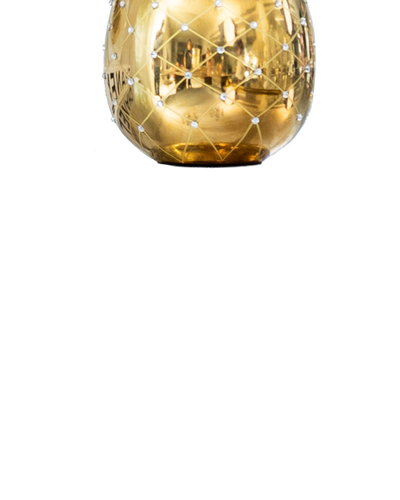Gold Crystal Egg Shape Diffuser 250 ml