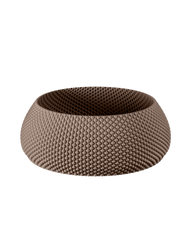 Hoyt Bowl in Deep Taupe 10 cm