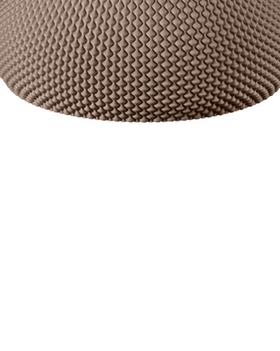 Hoyt Bowl in Deep Taupe 10 cm