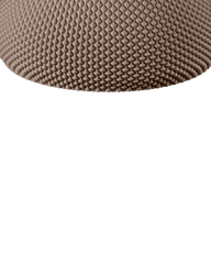 Hoyt Bowl in Deep Taupe 10 cm