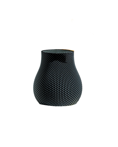 Hoyt Vase in Charcoal 20 cm