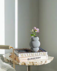 Koyl Vase in Stone Grey 16 cm