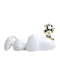 Leb-Snoopy & Woodstock White & Gold