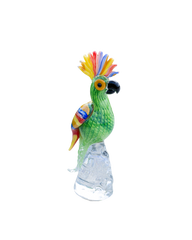 Parrot cacatua green & colored big