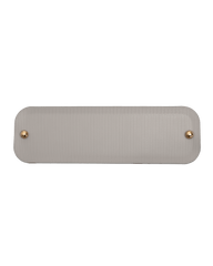 Olimpia large tray with gold details in Light grey