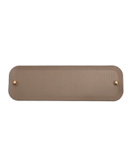 Olimpia large tray with gold details in Taupe