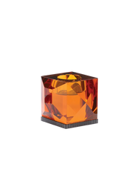 Ophelia Tealight Holder Amber