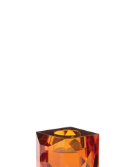 Ophelia Tealight Holder Amber