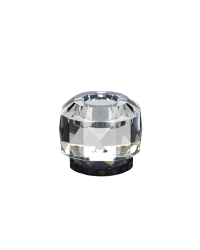 Texas Tealight Holder Clear Black