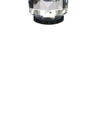 Texas Tealight Holder Clear Black