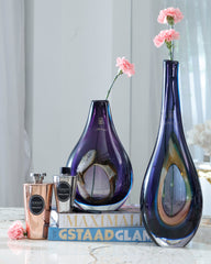 Opus Ocean Crystal Vase Medium