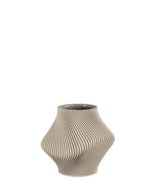 She- Bloz Vase in Lark beige (144g)