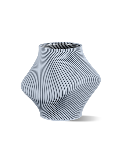 Bloz Vase in Faded Denim 14 cm