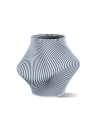 Bloz Vase in Faded Denim 14 cm