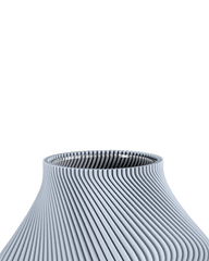 Bloz Vase in Faded Denim 14 cm