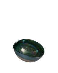 Cartoccetto smaraldo ivory bowl