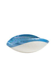 Zaffiro large folded bowl